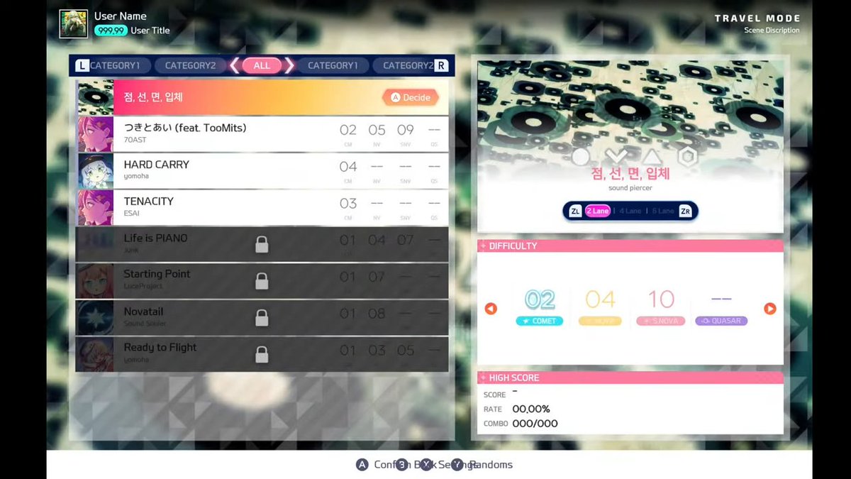 K_RhythmCheck's tweet image. 식스타 게이트 : 인피니스타
- 식스타 게이트 스타트레일의 후속작으로 개발 중
- 스타트레일의 단점을 보완하여 나올 예정
- 4/6라인을 기반으로 다양한 라인 가변 변환 연출이 더해짐
- 약 2년 후 공개를 예정하고 있음

(현재 공개된 이미지는 첫 공개의 테크데모 이미지이며, 향후 공개본에 차이가…