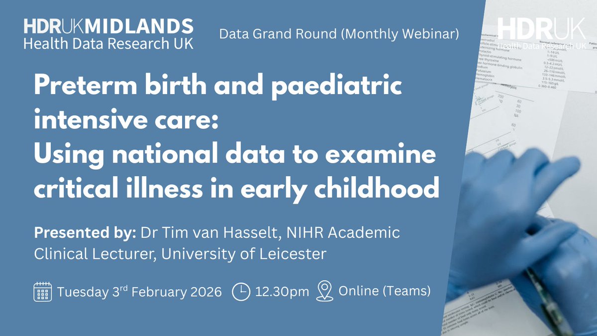 HDR UK Midlands tweet media