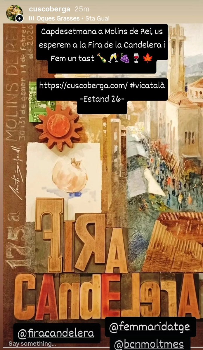 Cuscó Berga tweet media