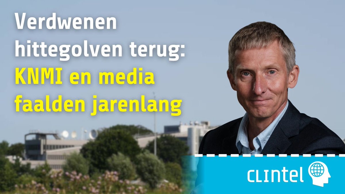 ClintelNED's tweet image. Media melden deze week dat de verdwenen hittegolven “terug” zijn.
Clintel kaartte dit al aan in 2019 en onderbouwde het in 2021.
Marcel Crok schreef voor Indepen op wat er al die tijd achter de schermen gebeurde. 👇
clintel.nl/verdwenen-hitt…
#verdwenenhittegolven #KNMI #klimaatdata…