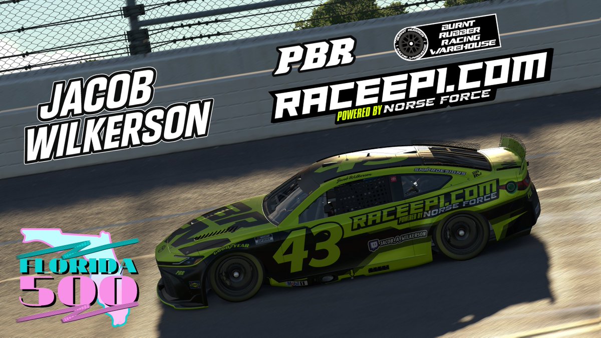 StoneHarbor5958's tweet photo. It’s Race Day for the 2026 Florida 500 Hosted by @IdkPlayer!
My POV will be streamed LIVE on Twitch: https://t.co/pRAdRU7J4i

Going full send for my first E-Ticket win.

#iRacing #eNASCAR #NRNIGHTINAMERICA https://t.co/889a59XoJJ