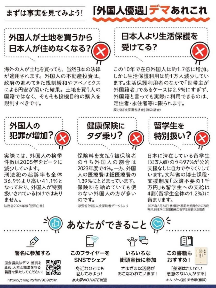 選挙戦でデマを振りまく候補者が続出しています。皆さん、気を付けてください。特に参政党、日本保守党、自民党はデマが多いので気を付けましょう。ここぞとばかりにSNSでデマを拡散するインフルエンサーも絶えないので要注意です。