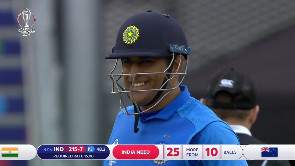 Made India lose the Worldcup and then smilling like nothing happened 😔💔