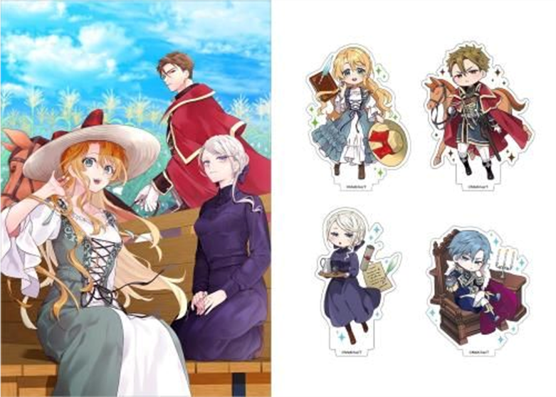 「\3月10日発売グッズ、予約受付中/ #捨てられ公爵夫人は、平穏な生活をお望みの」|TOブックスのイラスト