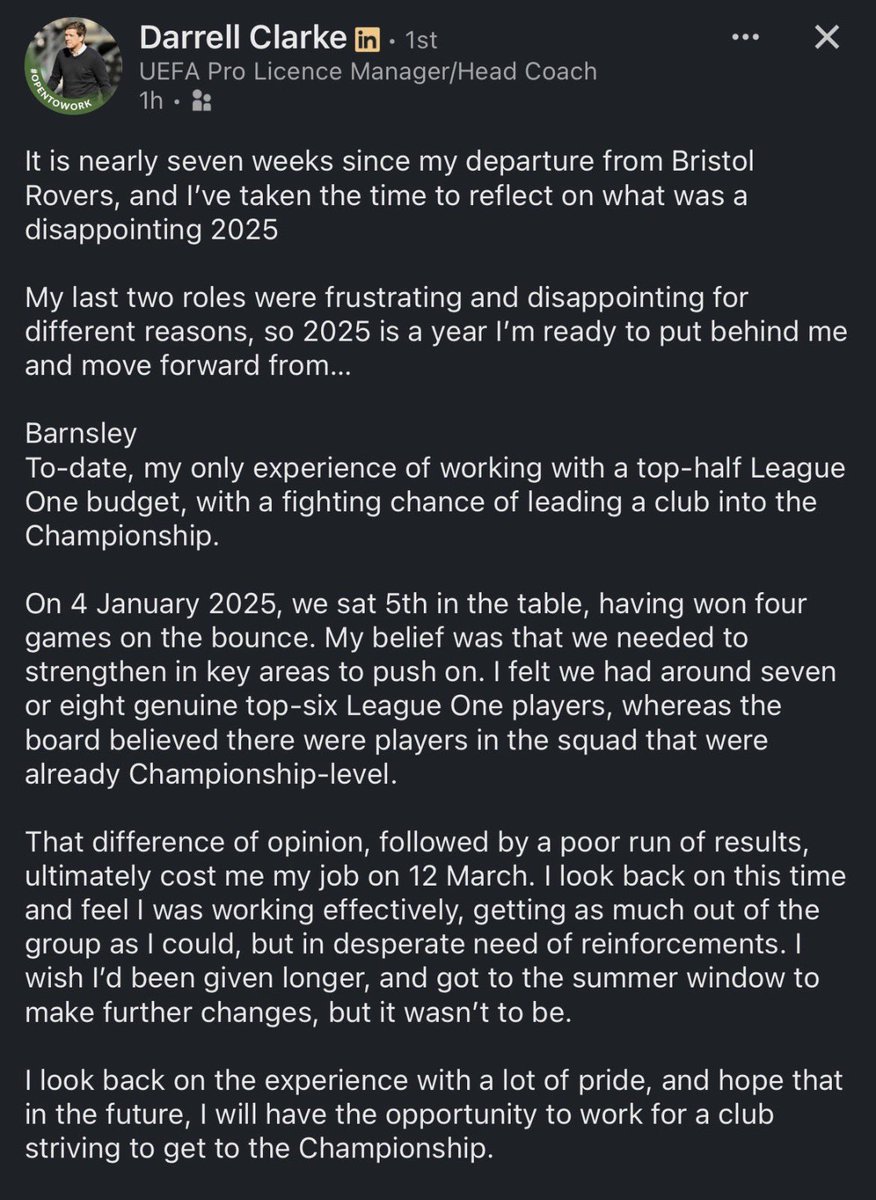 The board of <a href="/BarnsleyFC/">Barnsley FC</a> ladies and gentlemen…….