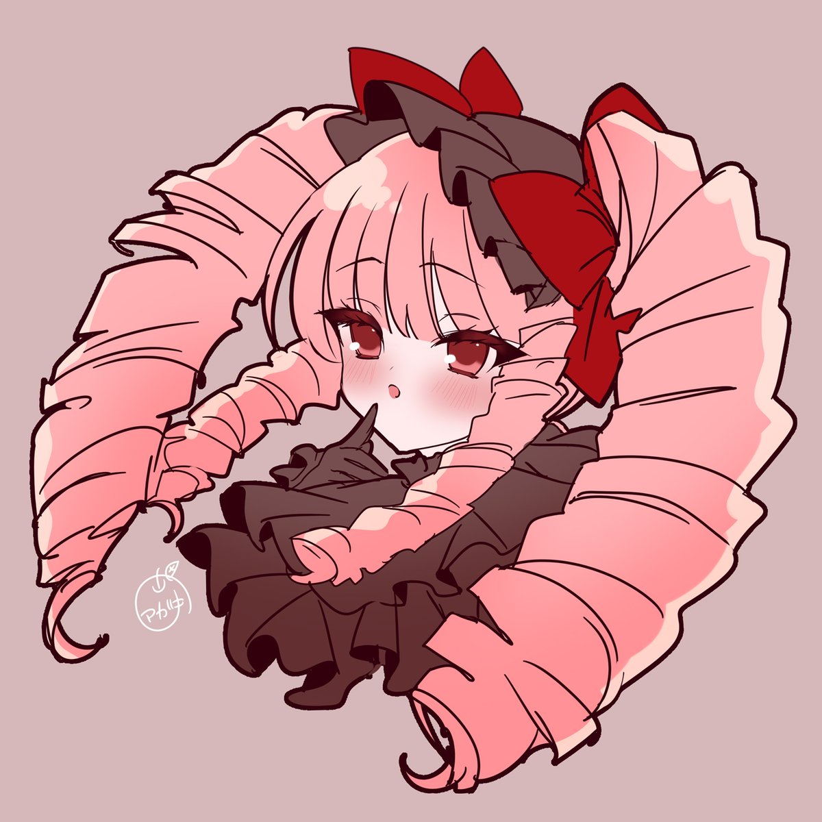 チョコカラーのツインドリルちゃん❤ 