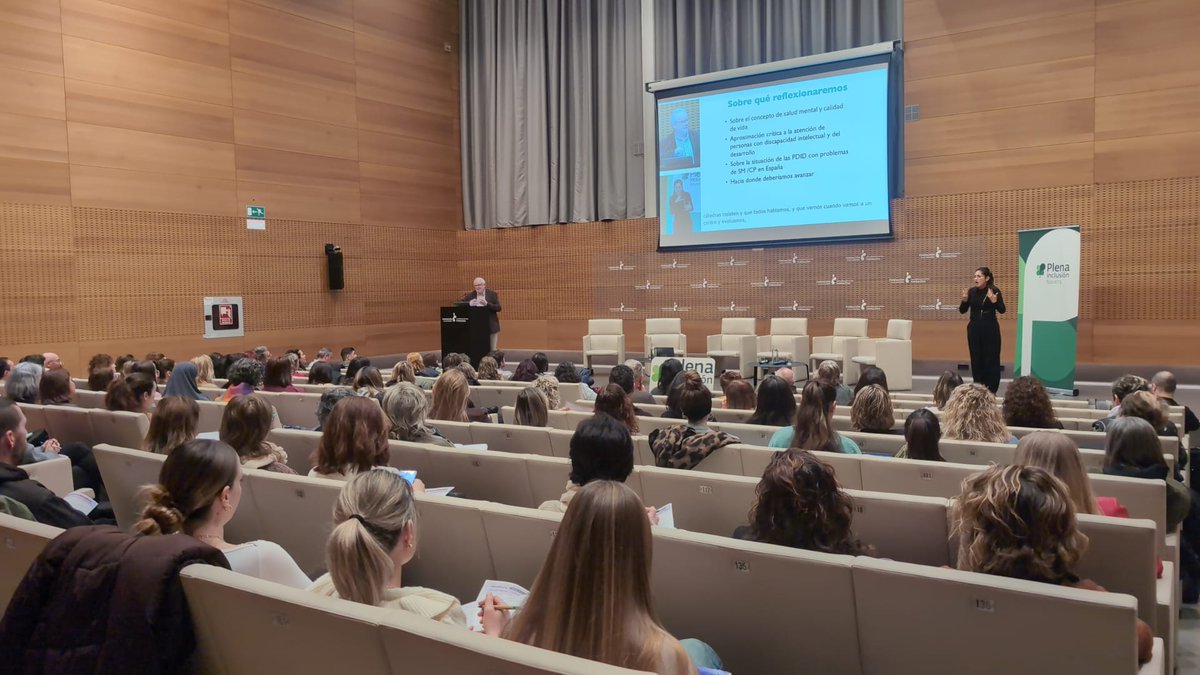 ¡Muy interesante lo que estamos escuchando por Ramón Novell! Puedes seguir la jornada de 'Salud Mental y Discapacidad Intelectual' en directo aquí 👇 youtube.com/live/6-OVqmvZO…