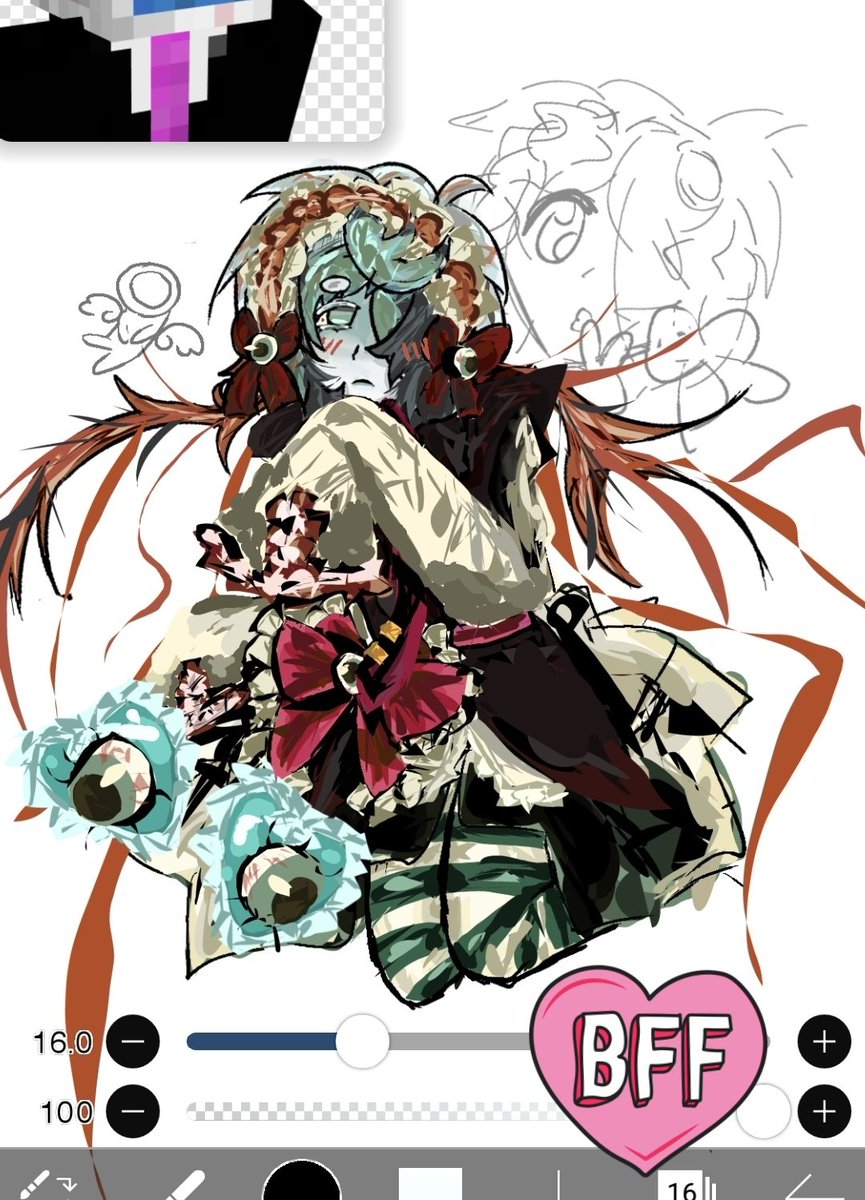 what if instead of unstable universe it was kawaii universe and everyone was cute #eggchanfanart #unstableuniversefanart