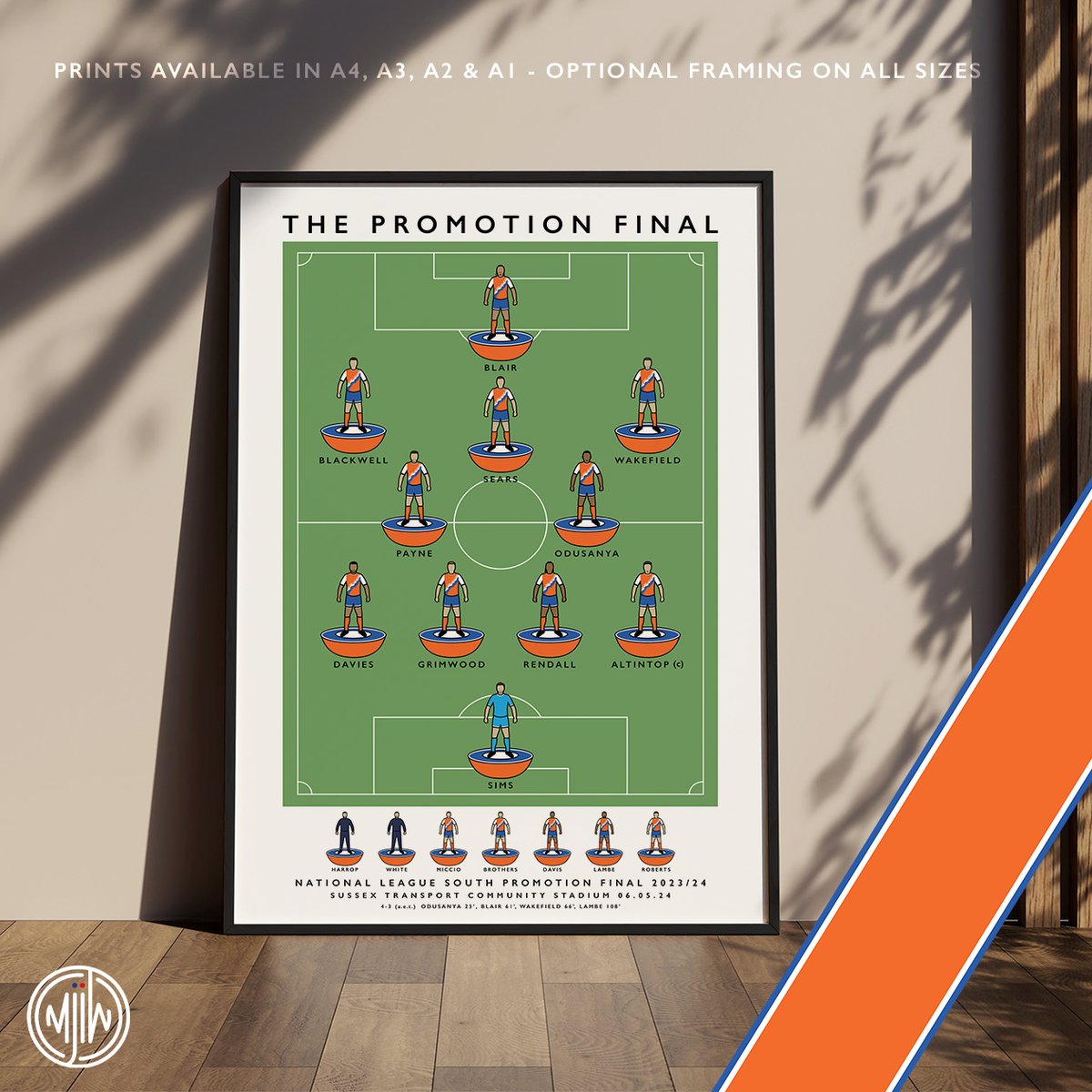 matthewjiwood's tweet image. Braintree Town The 2024 Promotion Final

Get 10% off with the discount code: MJIW-JAN-10

Shop now: matthewjiwood.com/subbuteo-teams…

Prints available in A4, A3, A2 &amp;amp; A1 with optional framing

#Braintree #Irons @puffpuff65 @HarropAngelo @jonnywhite25 @joe_grimwood @AaronBlair12