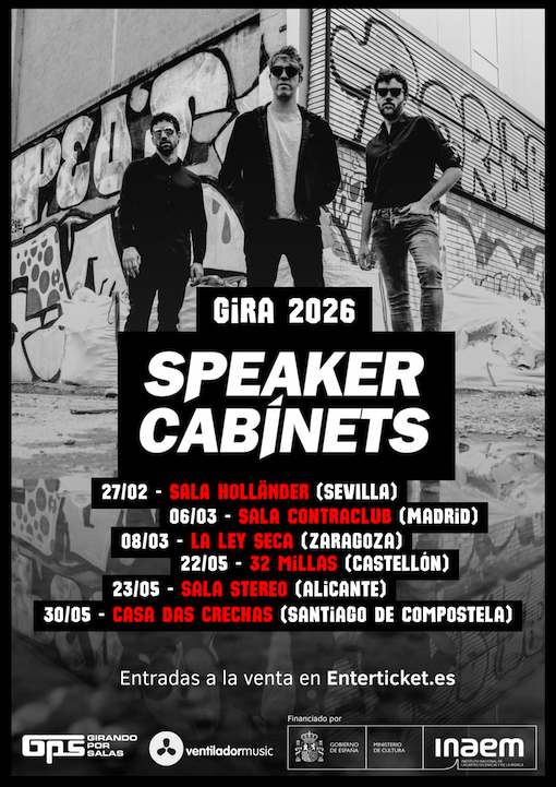 revista_efeeme's tweet photo. Los barceloneses #SpeakerCabinets darán seis conciertos con ayudas de @girandoporsalas #GPS16 https://t.co/blPyS4hPj9 https://t.co/4kdf9JW9HY