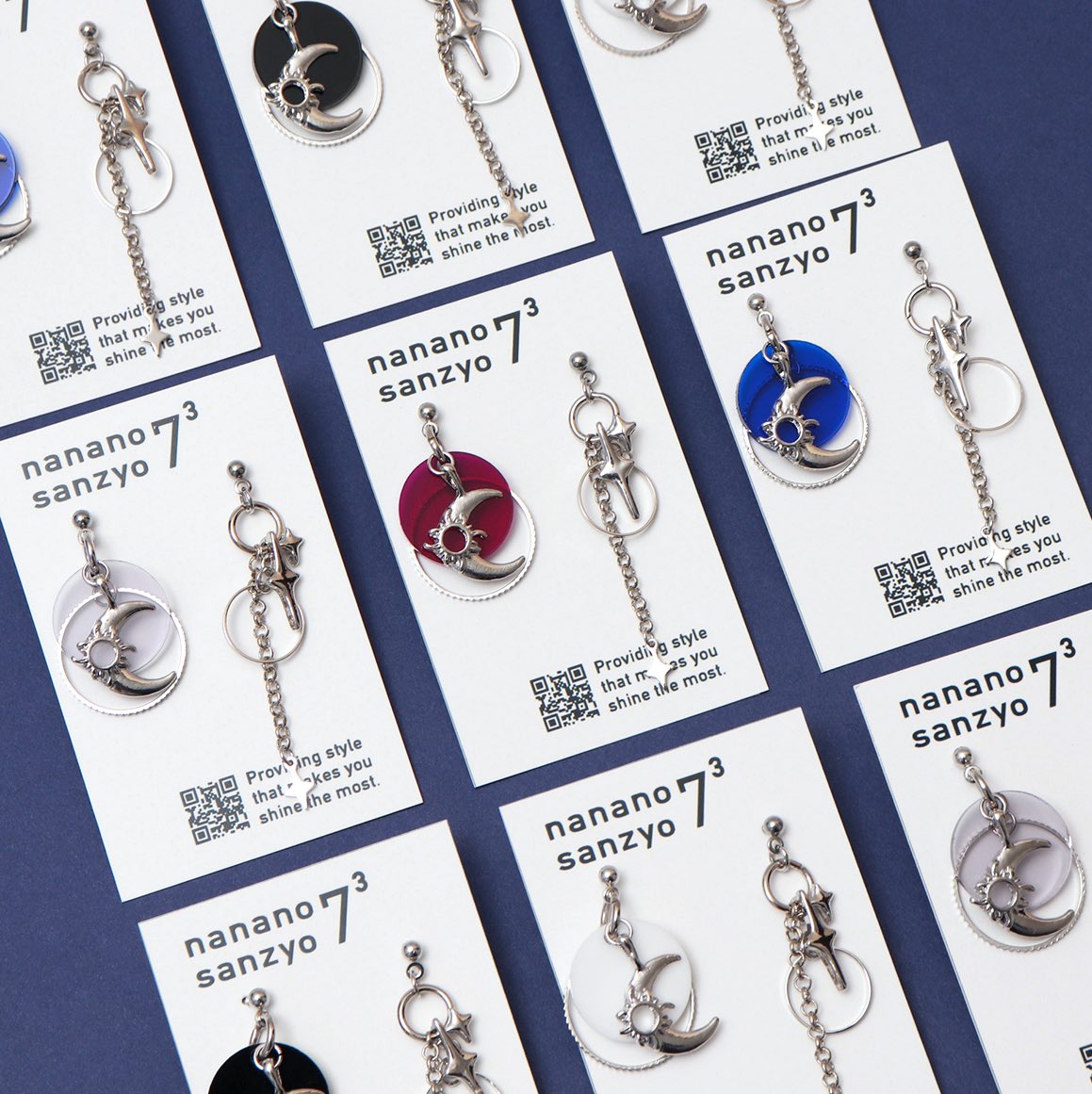 幻想的な夜空モチーフ🌌 月と星のアシメアクセサリー🌙 » 2月6日(金