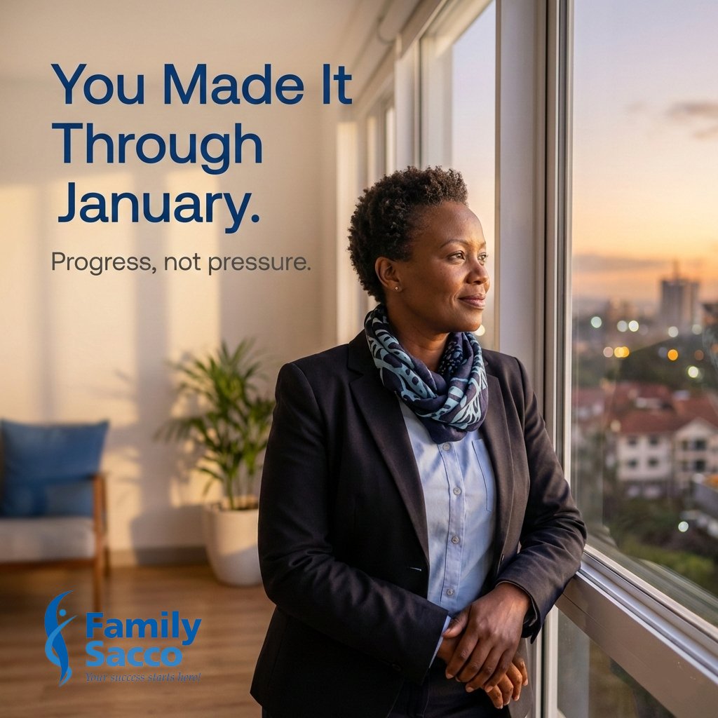 familysaccoltd's tweet image. January wasn’t easy — but you made it.
That’s progress.
Here’s to a calmer, more intentional February.
#FamilySACCO #JanuaryReflection