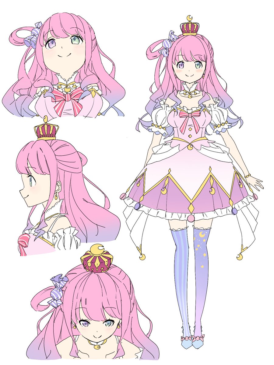 tsu_ba_meeee's tweet image. ルーナちゃん研究のために描いてたら16時間かかりました
#ルーナート