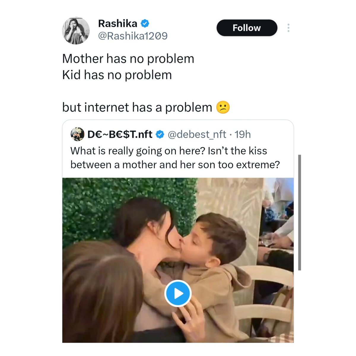venom1s's tweet photo. Would she say the same thing if the genders were reversed? https://t.co/8NIFjqLUpE