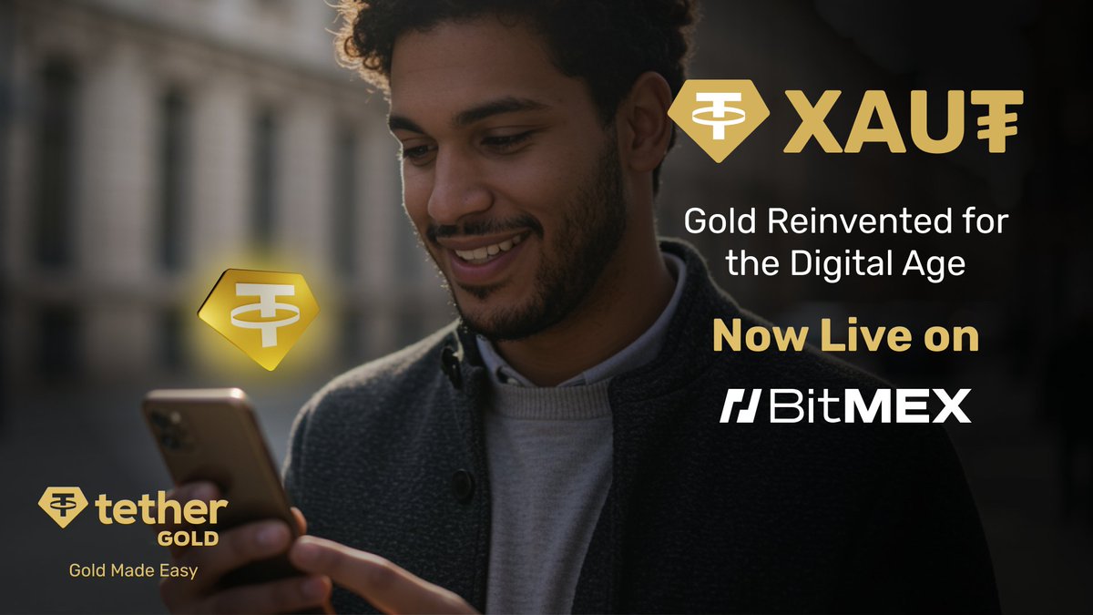 Tether Gold tweet media