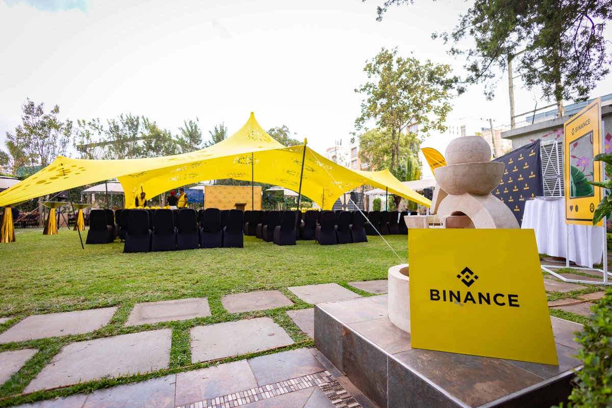 Binance tweet media