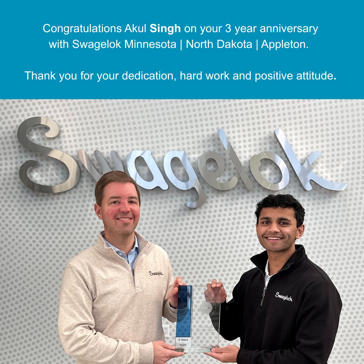 Happy 3 Year Work Anniversary, Akul Singh!