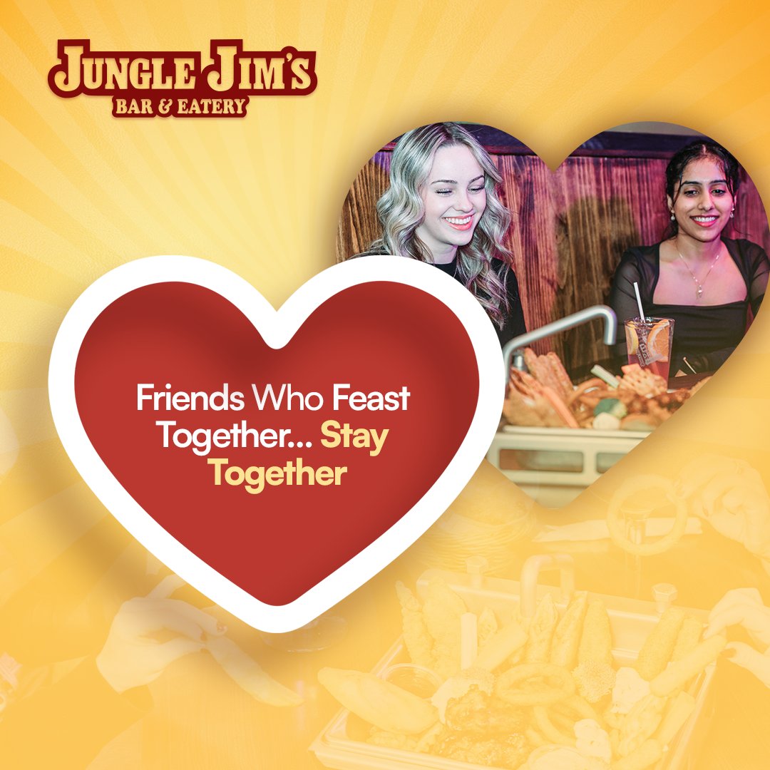 JungleJimsCorp's tweet image. The group chat said “Jungle Jim’s?” and we were already in the car. 💅 #SquadGoals