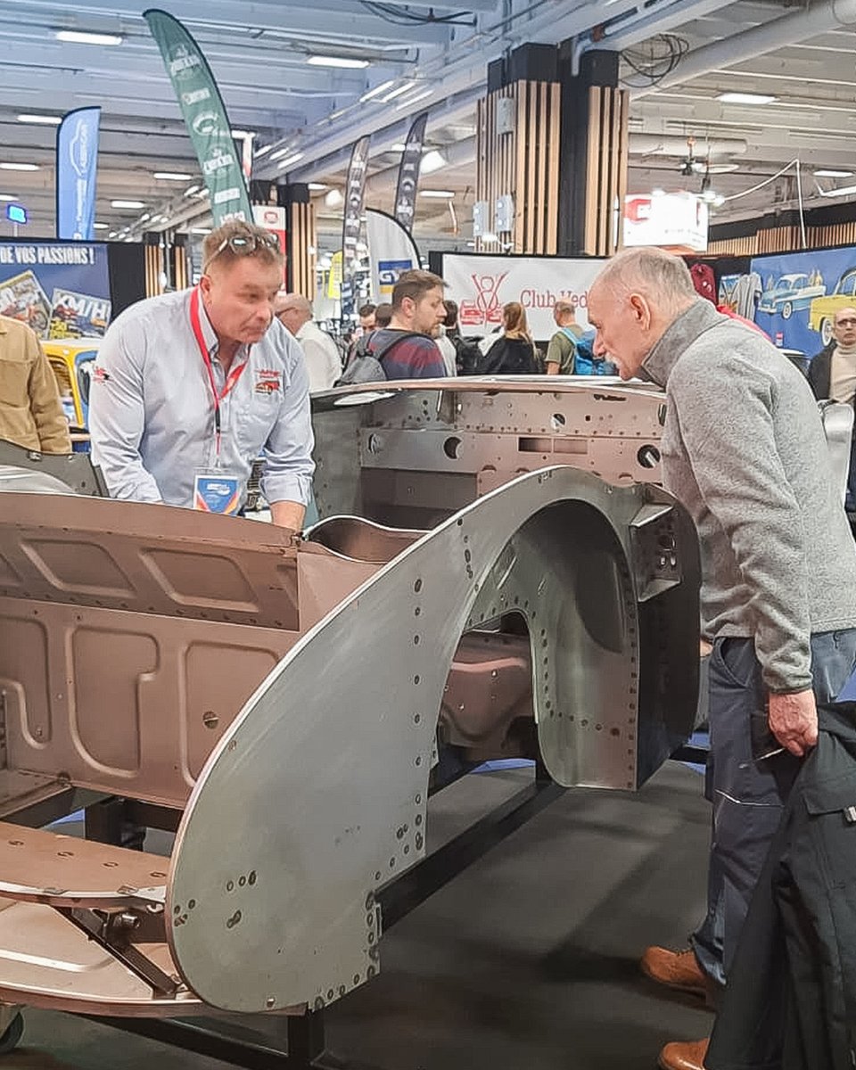 A good start to Day 3 at #retromobile2026 

Customers stopping by this morning to collect our new catalogues, particularly the Frogeye edition, with continued interest in body panels and the BT7 inner bodyshell assembly.

We’re here until Sunday 1 February.
Have a great weekend.