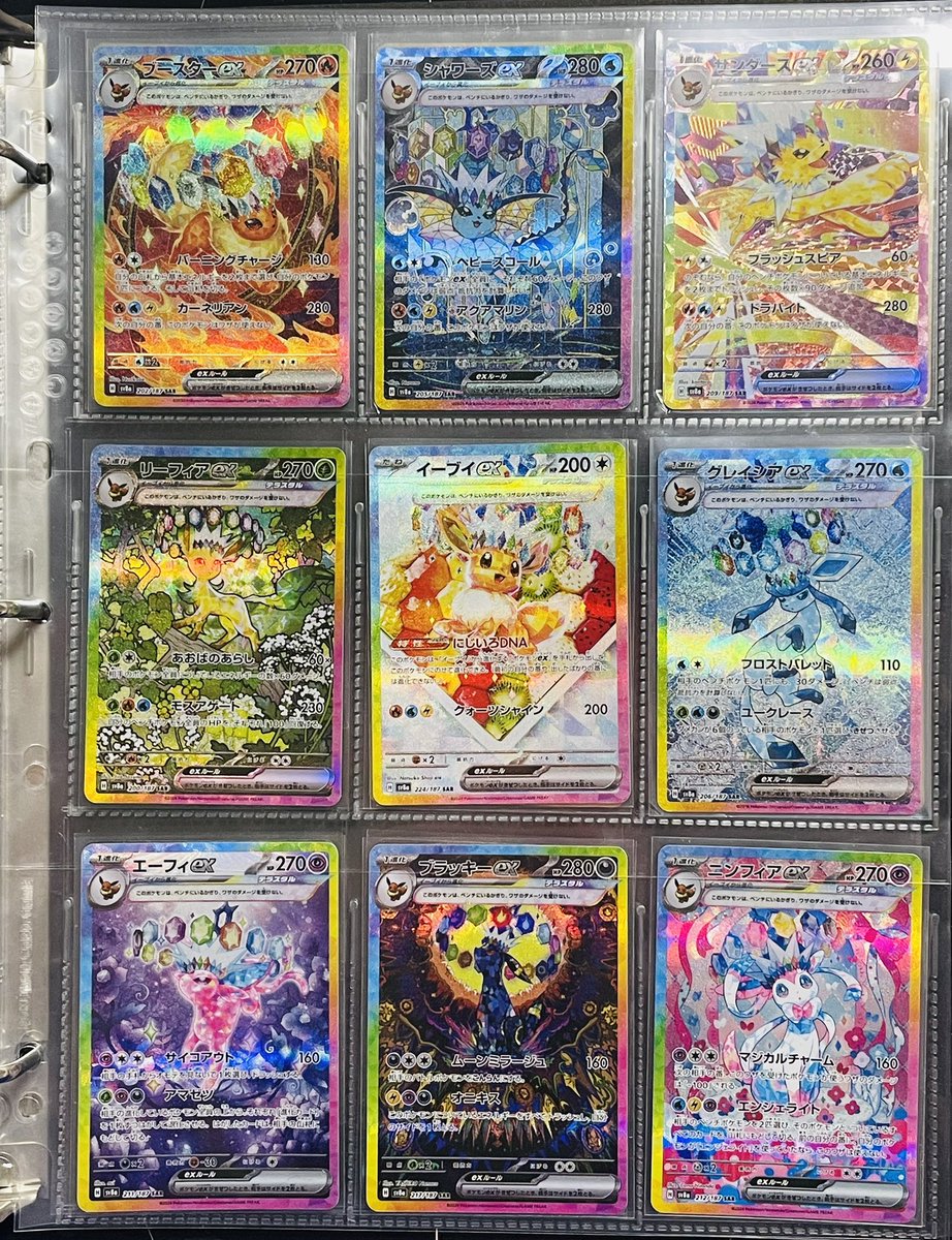 aster_265's tweet image. ブイズSAR完成記念📷✨✨