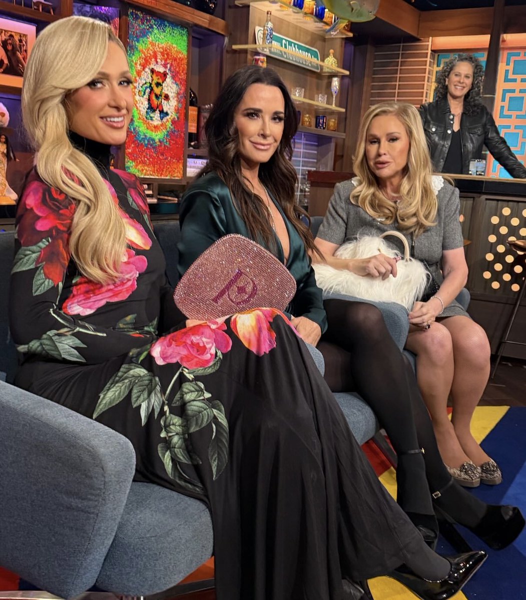 TVShowsAce's tweet image. #rhobh #parishilton #wwhl