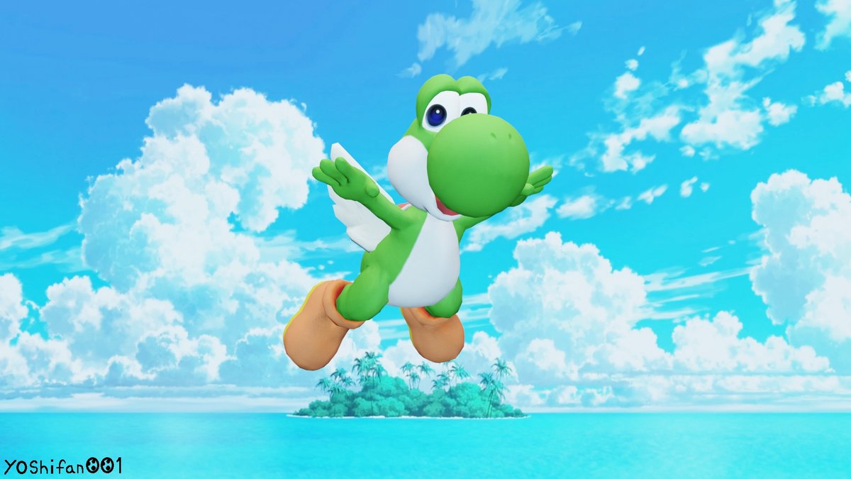 Yoshi ha decido volar un rato por la Isla y admirar todo el gran paisaje. ¡Esperamos lo disfrute muchísimo! 💚🦖

Y tú.. ¿Qué harías si lo vieras pasar volando? 😮

= Render creado por Super Friendly Black Yoshi (yoshifan001) =
bsky.app/profile/yoshif…