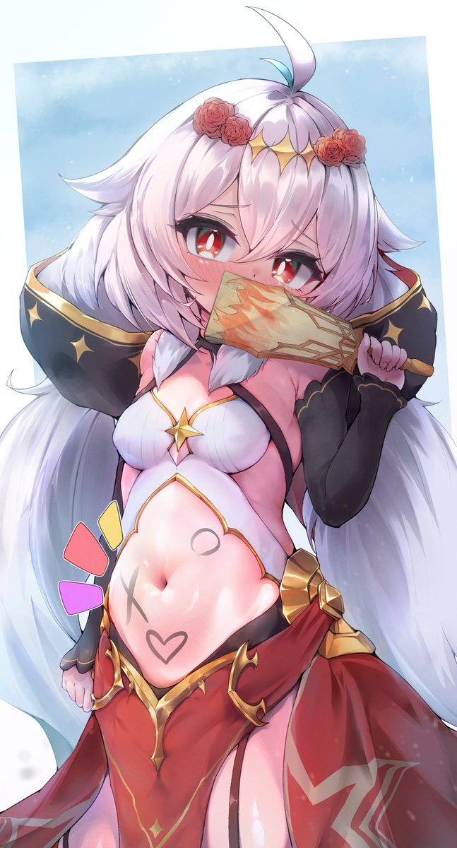 #今月描いた絵を晒そう 
アポロちゃんと合同誌用のリーナちゃん!! 