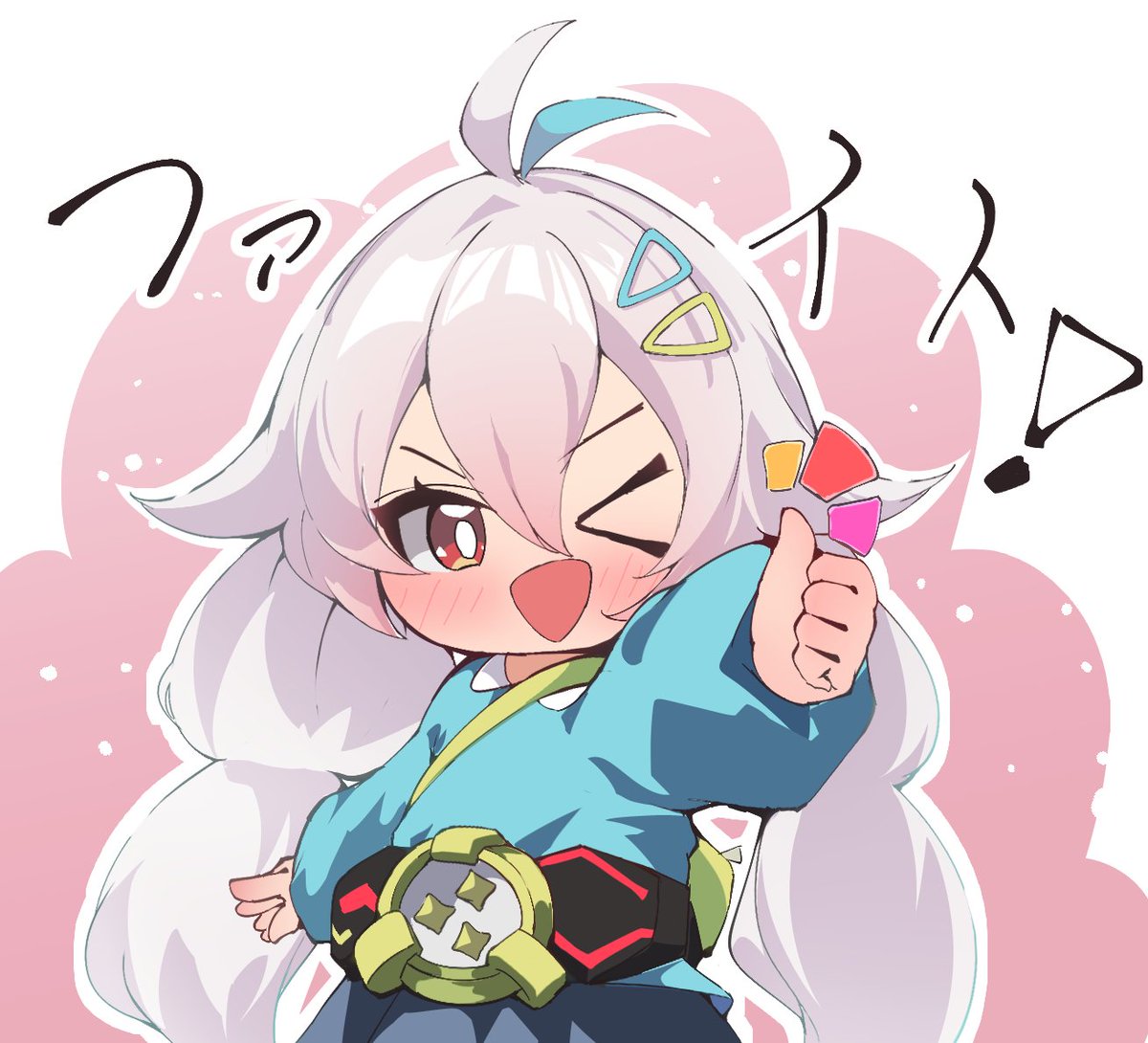 #今月描いた絵を晒そう 
アポロちゃんと合同誌用のリーナちゃん!! 