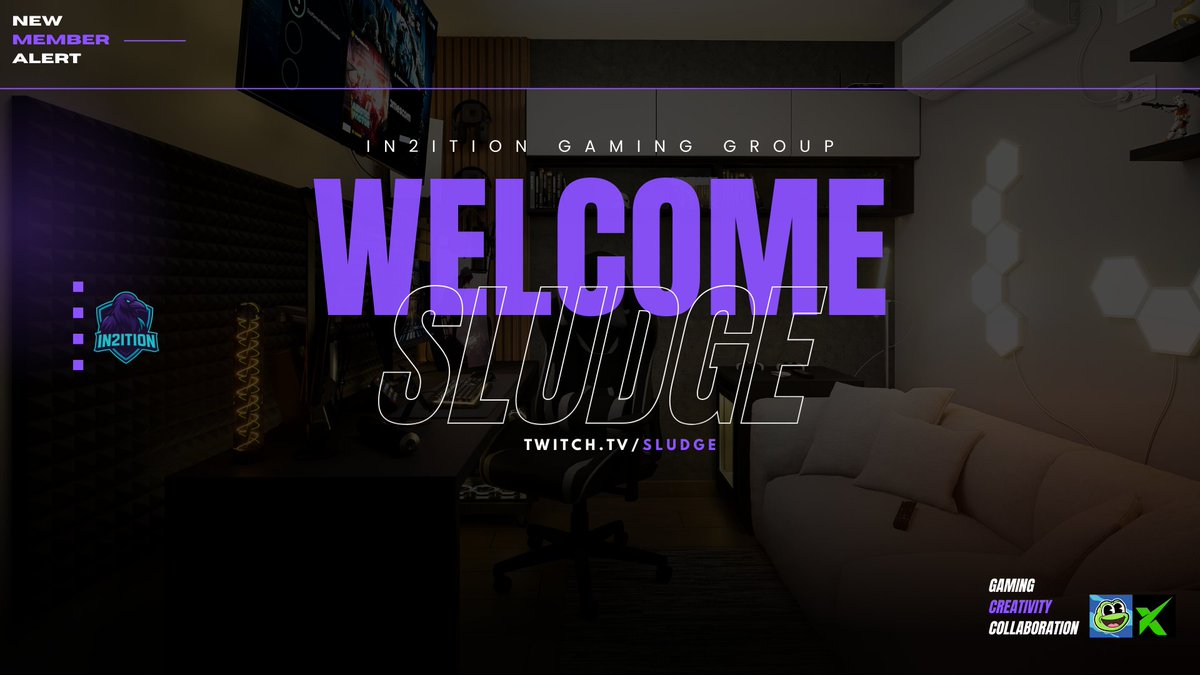 IN2GG's tweet photo. We couldn't be happier to announce that @SludgeWolf has joined the IN2 family as a Streamer/Creator! 💜 https://t.co/J8BOH4VevN