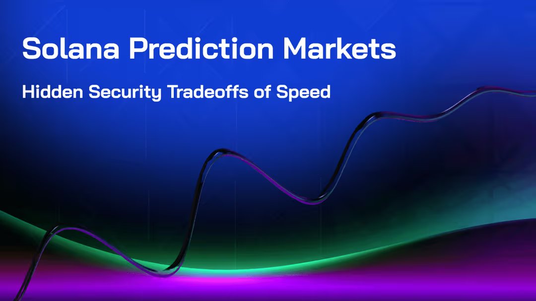 QuillAudits_AI's tweet photo. Our team analyzed Solana architecture for prediction market risks. Here's what we found:

No major exploit has happened yet but the vulnerability patterns are clear.

Most teams are building with Ethereum assumptions on Solana infrastructure.

On Ethereum, finality is straightforward. 
On Solana, optimistic confirmation happens in milliseconds but true finality takes 32+ slots. That difference matters enormously for resolution logic.

On Ethereum, contract calls are relatively unlimited. 
On Solana, cross-program invocation depth is capped at four levels. Settlement logic that works in testing can fail in production.

On Ethereum, state persists indefinitely. 
On Solana, accounts below rent thresholds get garbage collected. A six-month market can lose its entire state.

These same patterns cost Mango Markets $116M in 2022.

The lesson isn't that Solana is less secure. It's that security on Solana requires Solana-native thinking.

Different architecture. Different threat model. Same consequences for getting it wrong.