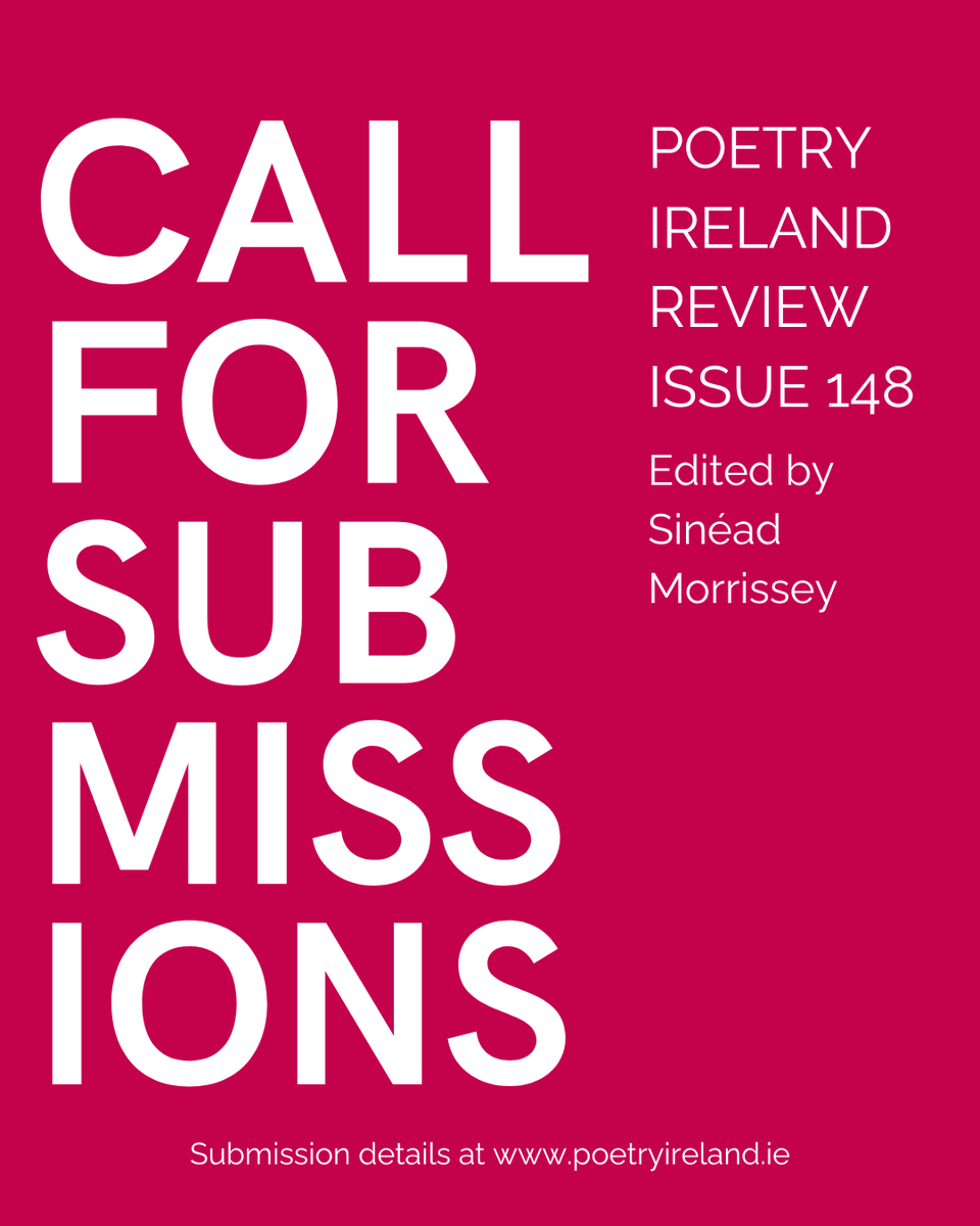 Poetry Ireland / Éigse Éireann tweet media