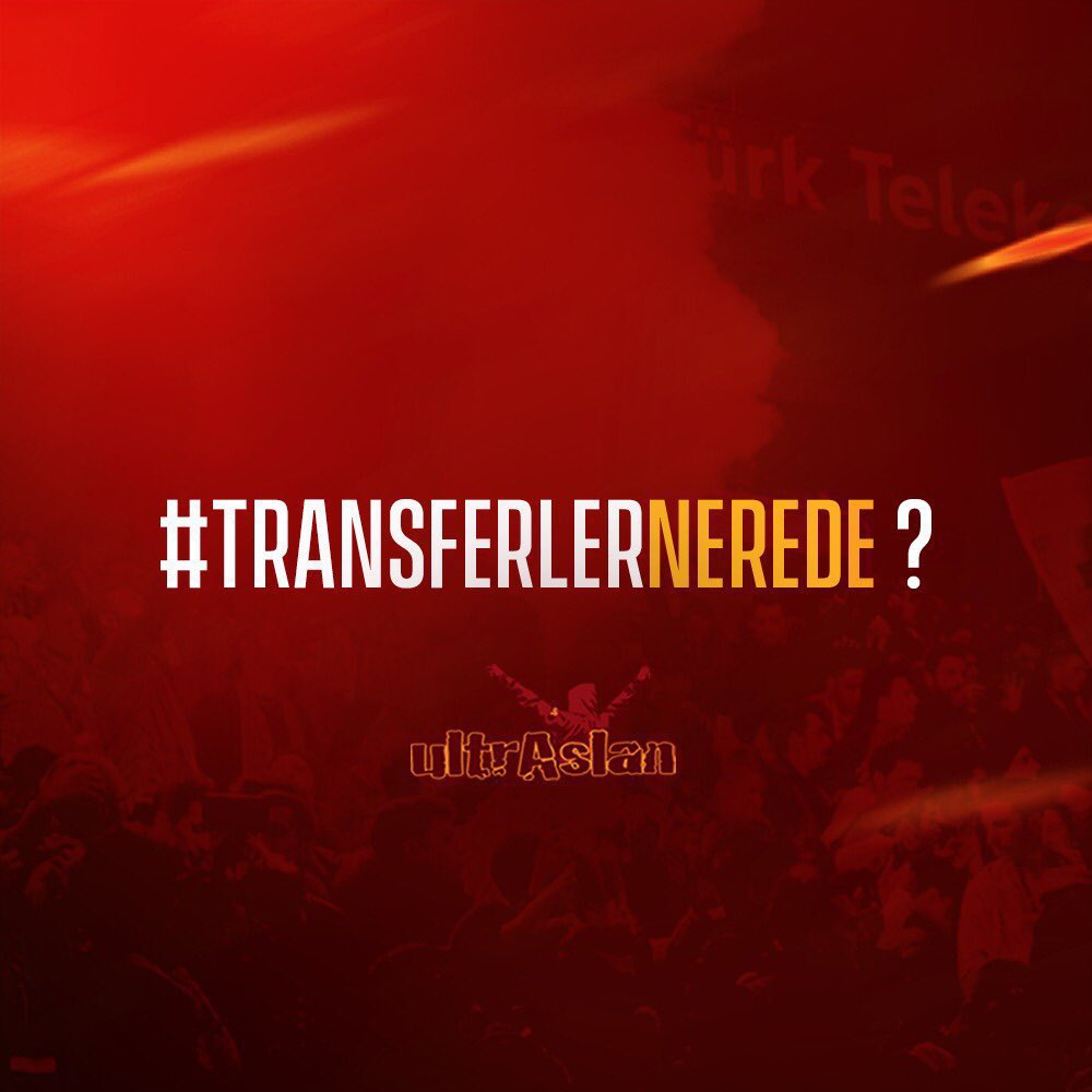 Dursun Özbek ve yönetimi Galatasaray taraftarı her transfer dönemi aynı rezilliğe katlanmak zorunda değil! #TransferlerNerede 

YAZ, YAZDIR, PAYLAŞ❗️