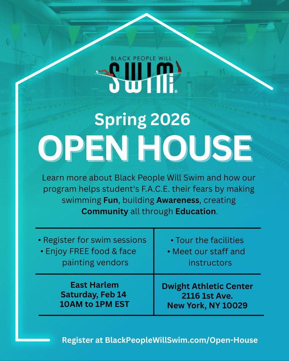 Black People Will Swim tweet media