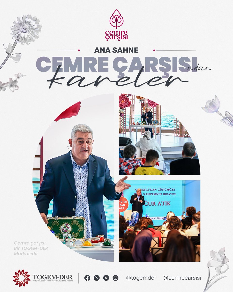 togemder's tweet image. Zarafeti, lezzeti, sohbeti özledik...

Cemre Çarşısı