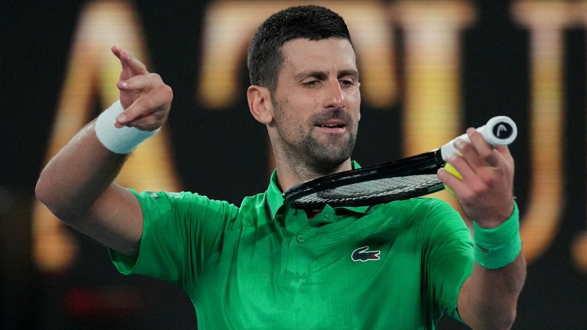 Djokovic. Skips two rounds of a GS. Faces a child in the semis. The weak draw merchant strikes again! #AusOpen