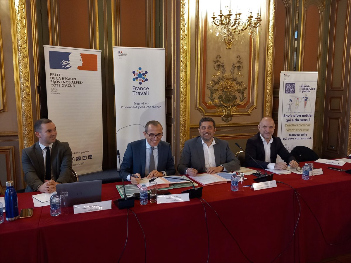 Image de Préfet de la région Provence-Alpes-Côte d'Azur - #RetourEnImages📸| 4ème édition du comité local de l’emploi public de la région Provence-Alpes-Côte 