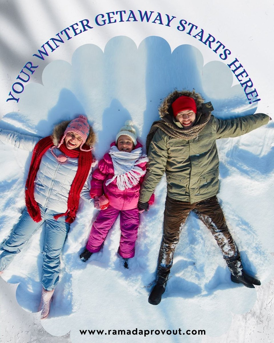 InRamada's tweet image. Enjoy a winter stay at Ramada Provo! ❄️🌟 Book your cozy room now and experience warmth and comfort this winter season.
Visit: ramadaprovout.com
#WinterGetaway #ProvoStay #RamadaHotels #CozyVibes #WinterEscape