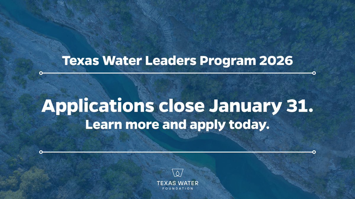 Texas Water Foundation tweet media