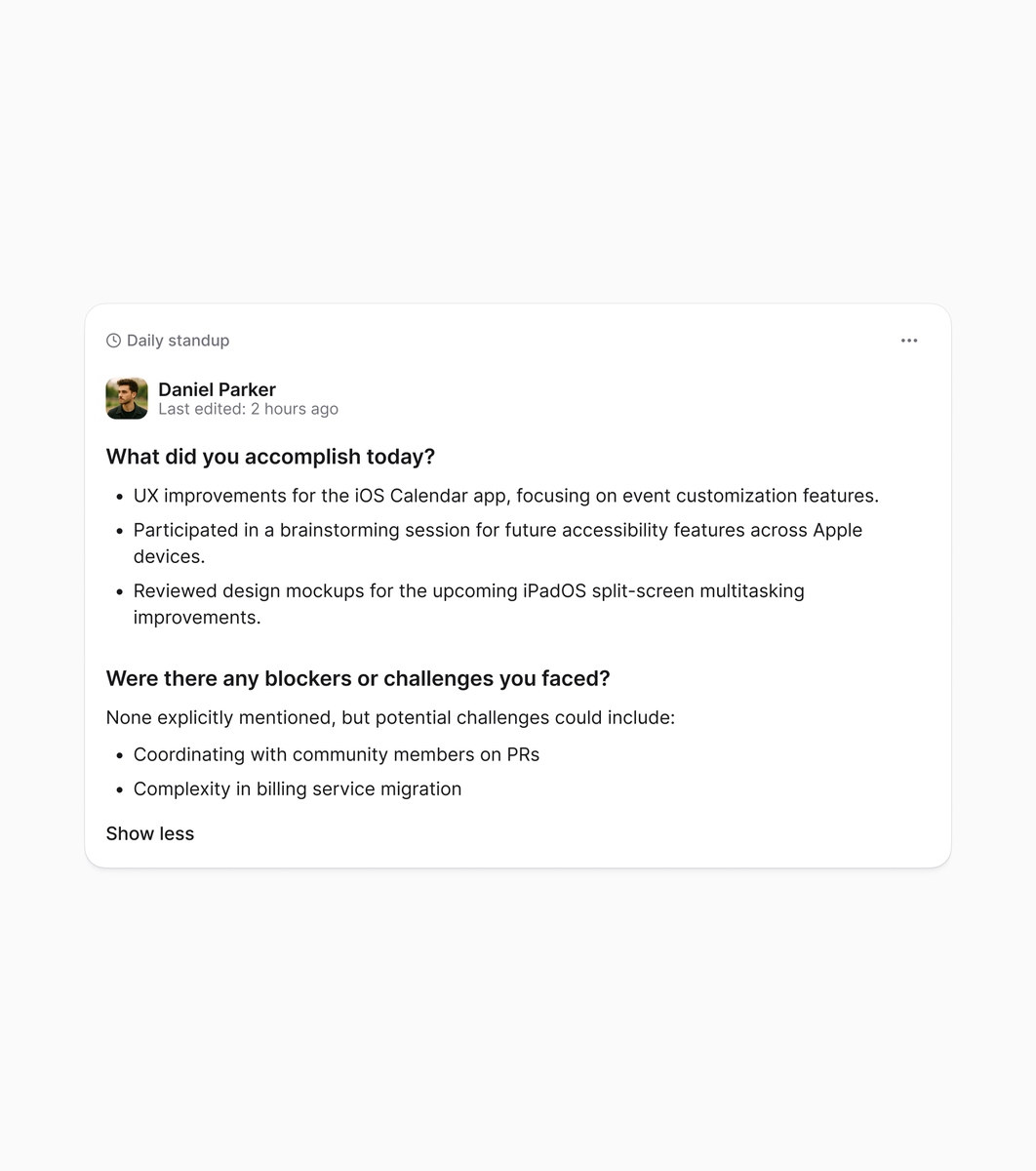 heyXdave's tweet photo. ✍️ standup detail https://t.co/AnAdlhhKPY
