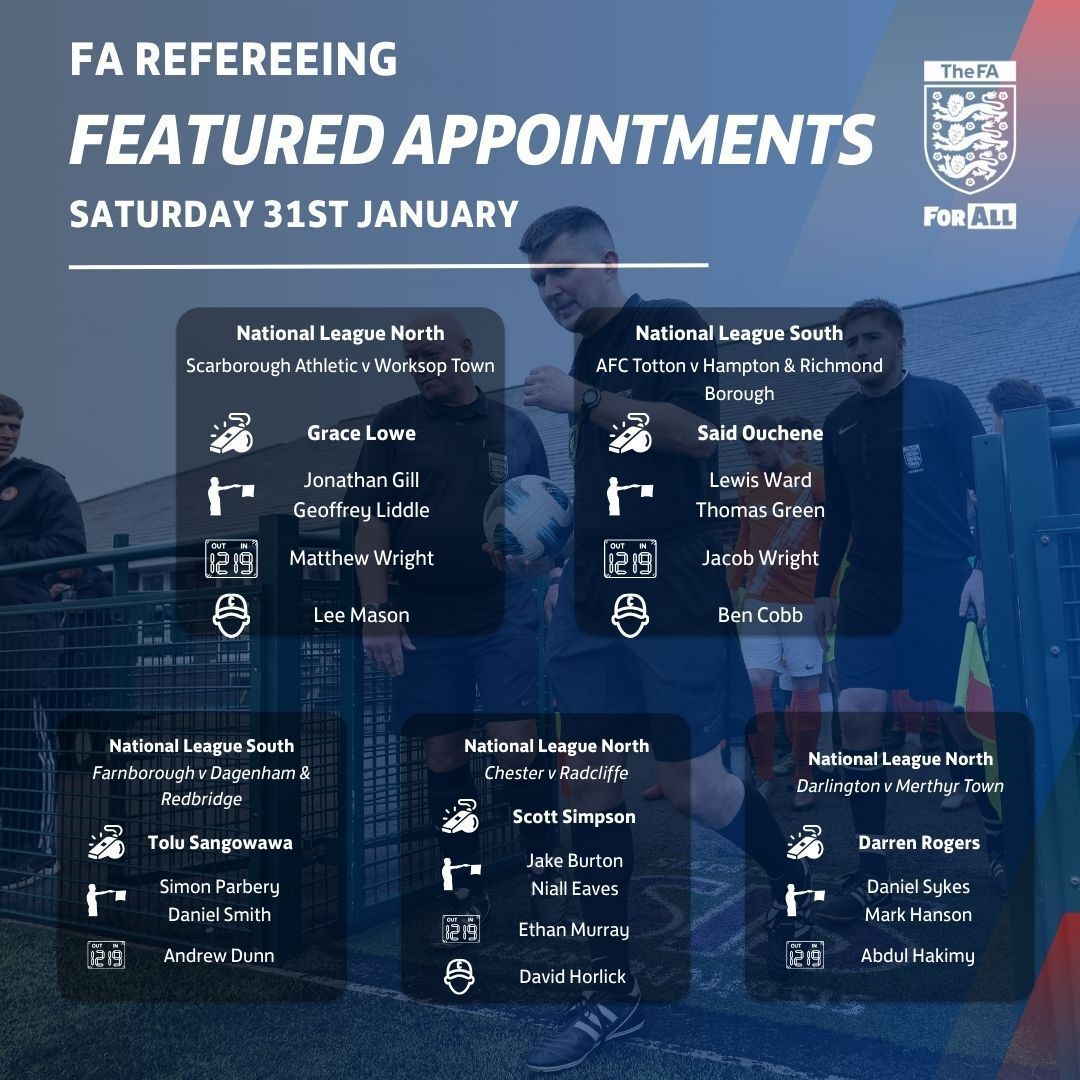FA Refereeing tweet media