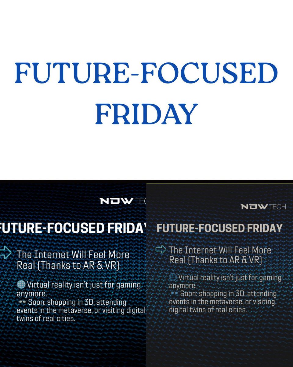 ndwtech's tweet image. January’s Future-Focused Fridays

#NDWtech #FutureFocusedFriday