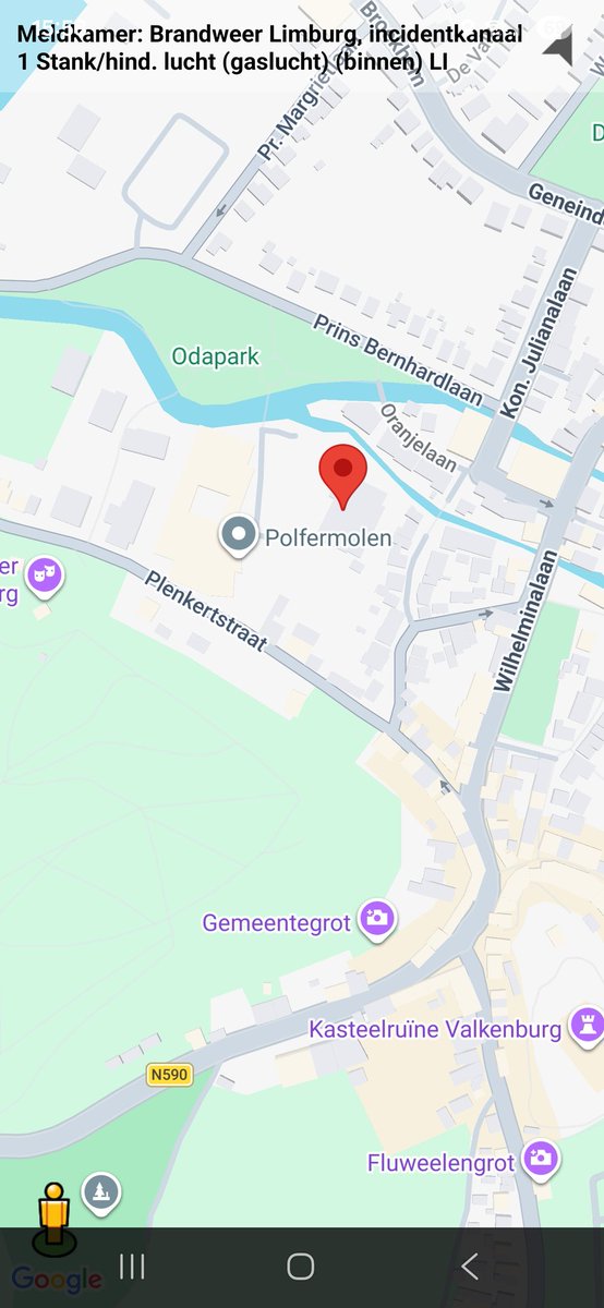 Gaslucht waargenomen, inzet van ambulance en brandweer