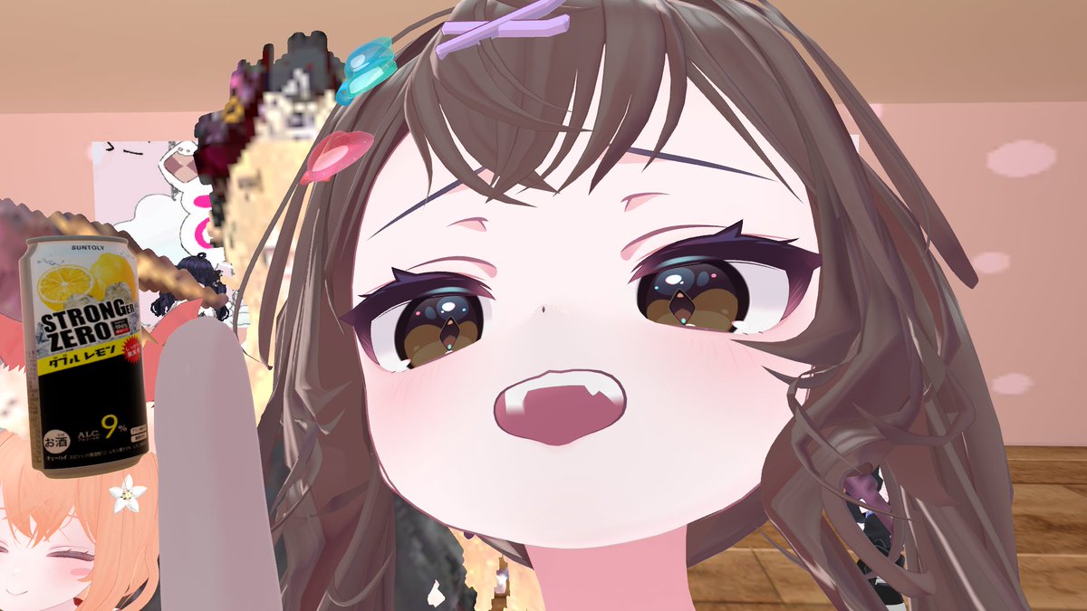 MuSan_VRC's tweet image. こんばんは　むーさんです
今日は楽しみにしていた　イベント
「おうちめすがき」に初めて参加してみました～
いや～すごくよかった～　ん～　とてもよかった！
また行きたいね！次は負けないからな！
ではおやすみなさい！　むーさんでした～
 #おうちめすがき