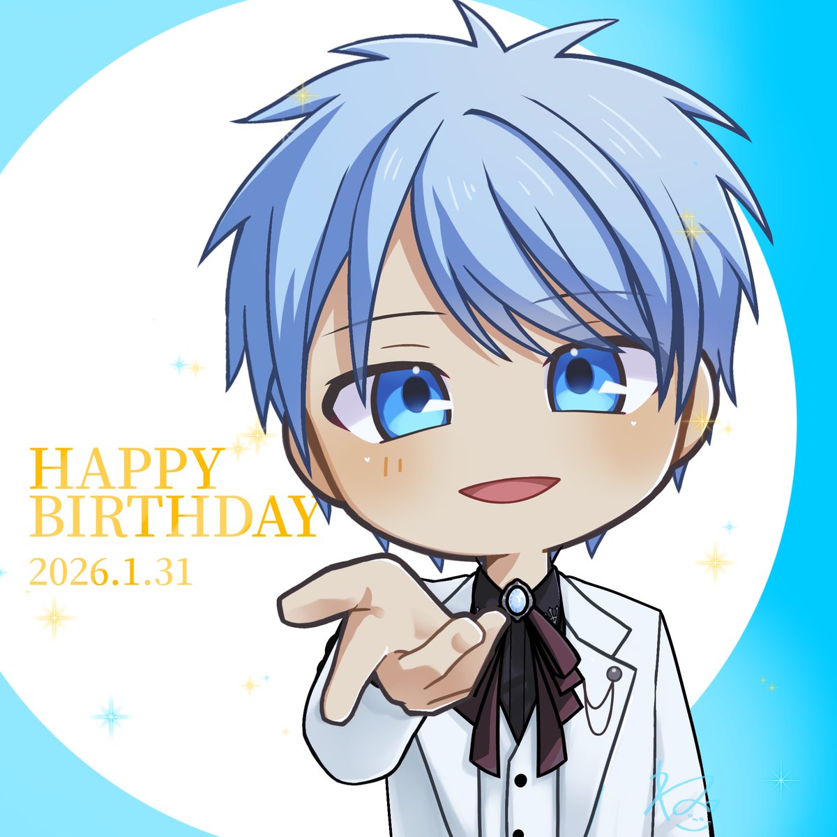 黒子誕生日おめでとう！！🏀
#黒子テツヤ生誕祭2026
#黒子テツヤ誕生祭2026