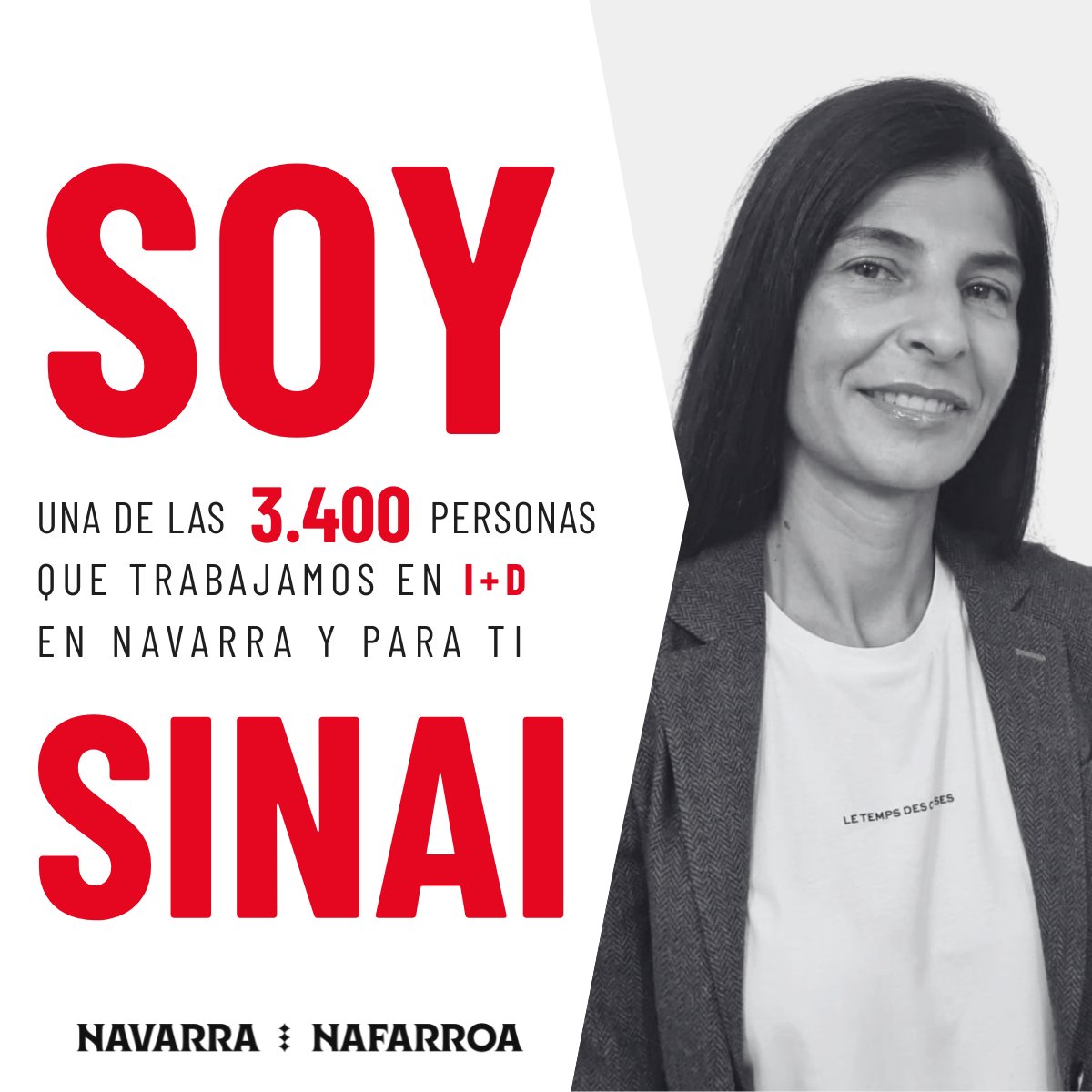 ADItech's tweet photo. #SoySINAI 🔴

👩‍🔬 Silvia López, de @idisnanavarra, es una de las 3.400 personas que forman el #SINAI.

Un ejemplo del talento que hace posible el #SINAI y la #ciencia en #Navarra 🌟 
https://t.co/m1JCWoxyP8 https://t.co/WvOed0zgXV