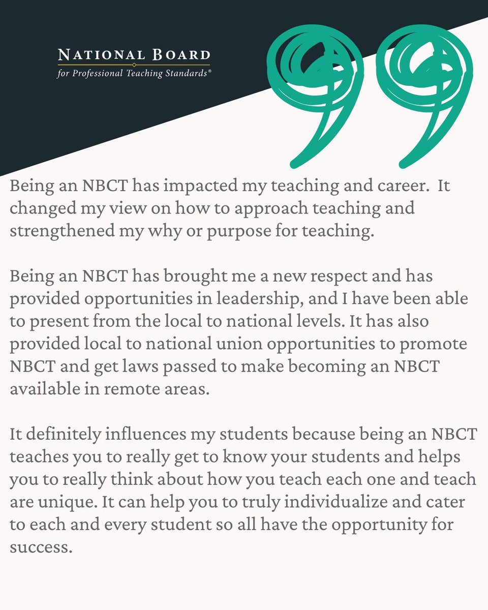 National Board tweet media