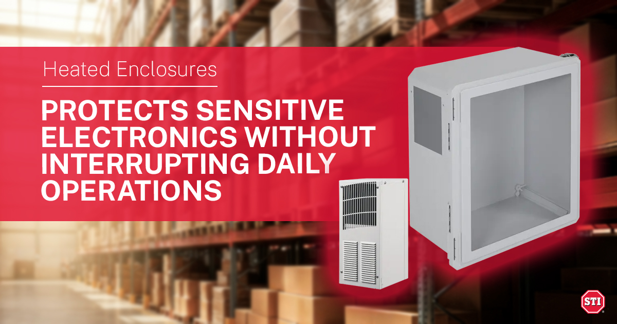 Installed in warehouses, outdoor locations, unheated spaces, and high-traffic facilities, STI enclosures protect sensitive electronics without interrupting daily operations.

Link in bio.