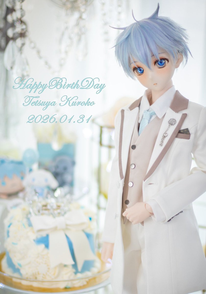 💭🩵.•*¨*•.*♬ 💭🩵.•*¨*•.*♬💭 

黒子っち 誕生日おめでとう✨️⸝⸝ᴖ ·̫ ᴖ⸝⸝

#黒子テツヤ生誕祭2026
#黒子テツヤ誕生祭2026

💭🩵.•*¨*•.*♬ 💭🩵.•*¨*•.*♬💭