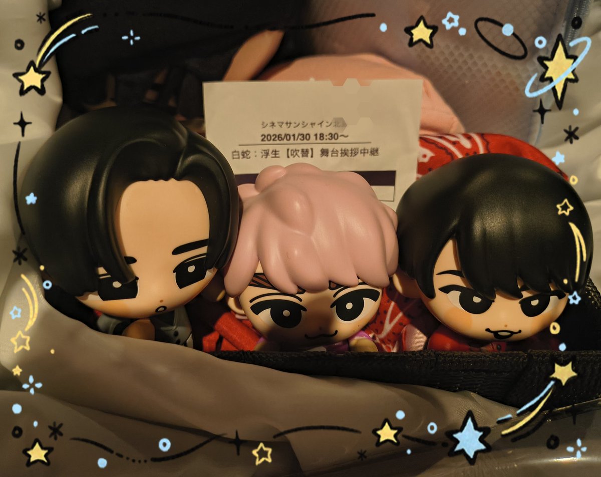 Ten10F's tweet image. 観てきた😊
赤い服はなかったので、だてさまにドレスコードクリアしてもらった🥰