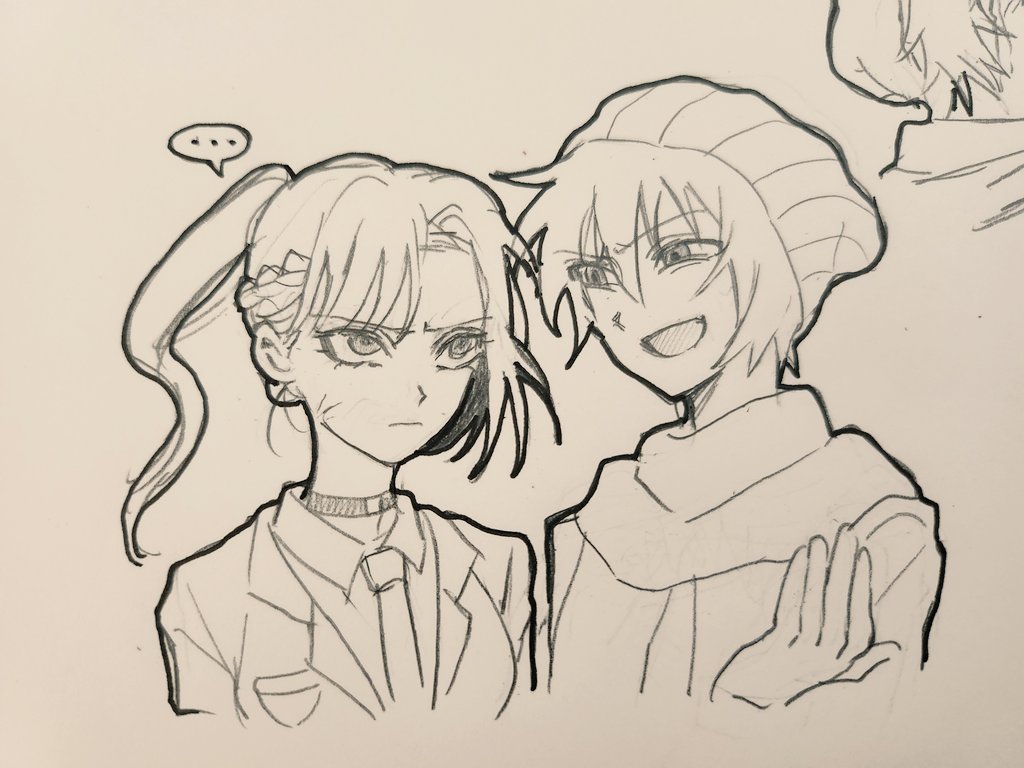 ilovssosa's tweet image. 소우사라 낙서 sousara